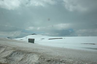 Норвегия. Едем через перевал.