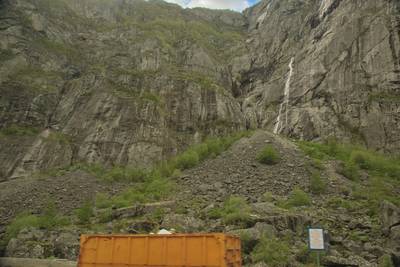 Норвегия. Едем через перевал.