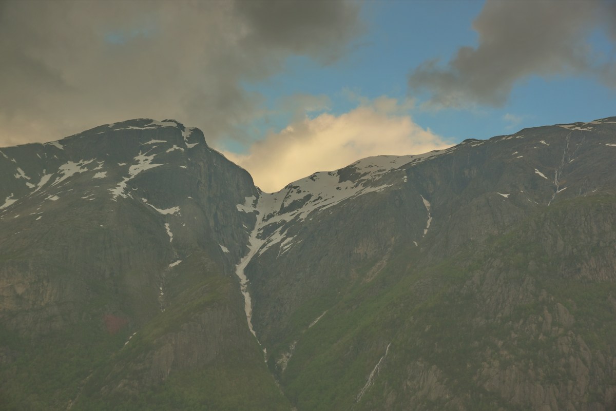  Норвегия. Едем через перевал. 
