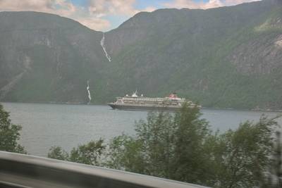 Норвегия. Едем через перевал.