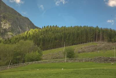 Норвегия. Едем через перевал.