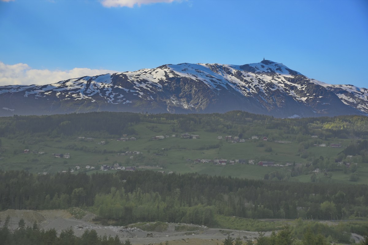  Норвегия. Едем через перевал. 