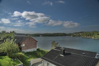 Пейзажи Норвегии. Пригород Бергена.