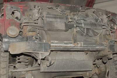 Ремонт одной красной машины