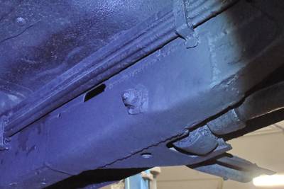 Ремонт красной машины закончили