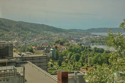 Норвегия, Берген, на горе