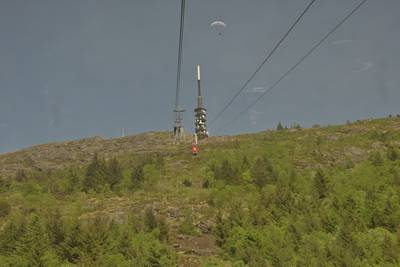 Норвегия, Берген, на горе