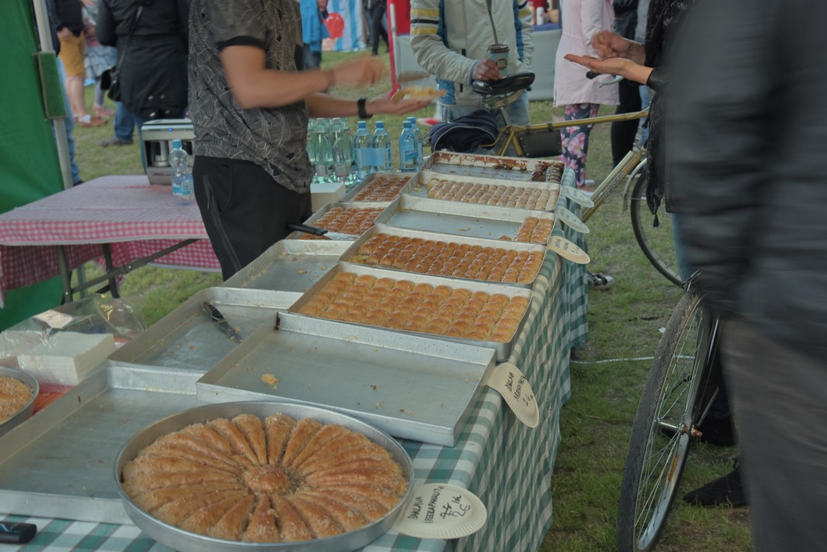 Турецкие сладости. Pärnu Grillfest 2017. Грильфест в городе Пярну 2017.