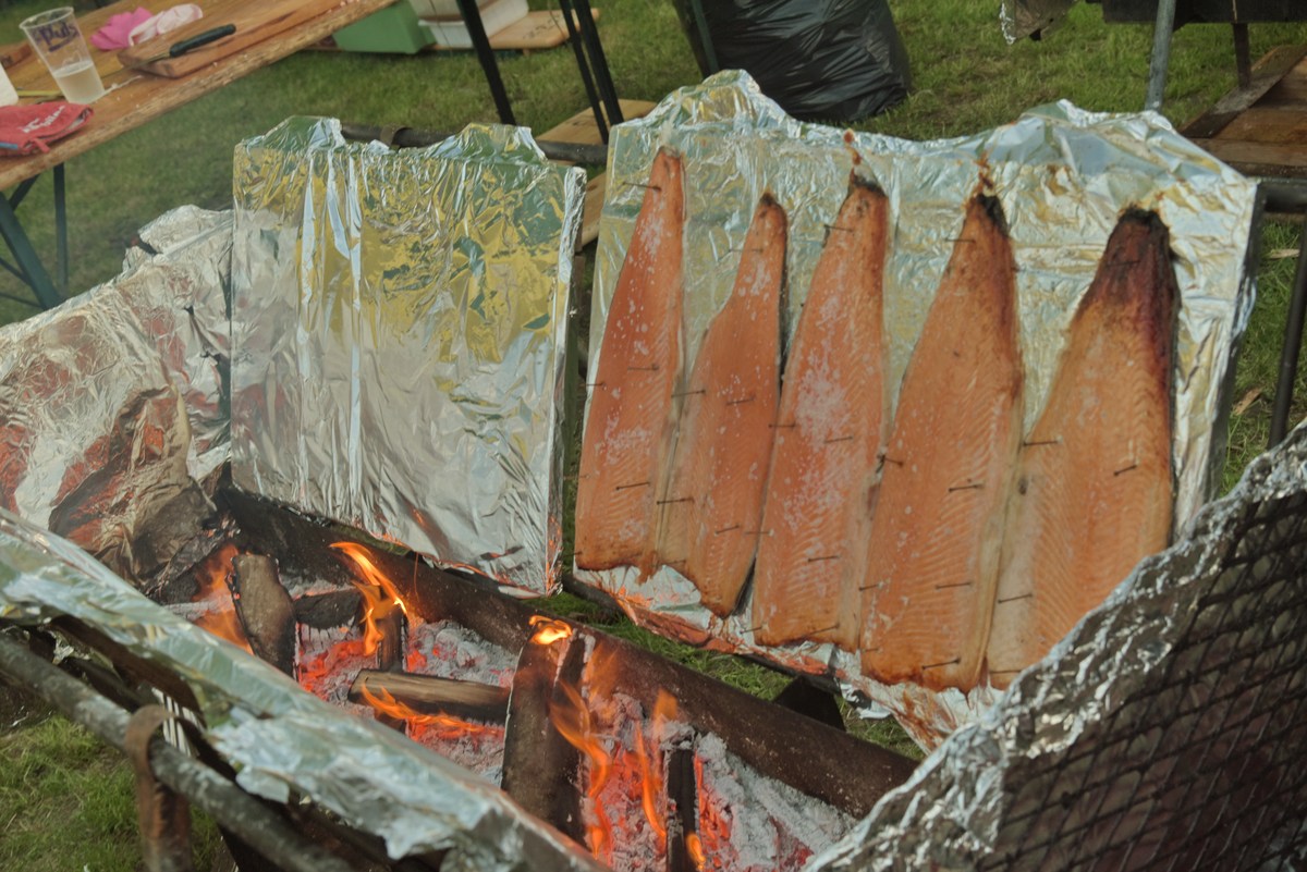 Рыба. Дорогая. Pärnu Grillfest 2017. Грильфест в городе Пярну 2017.