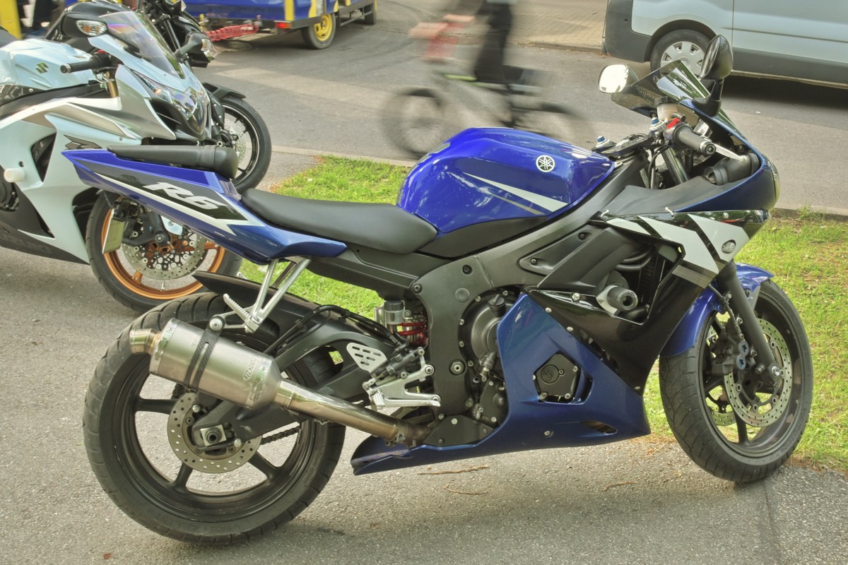 Yamaha R6.  Pärnu Grillfest 2017. Грильфест в городе Пярну 2017.