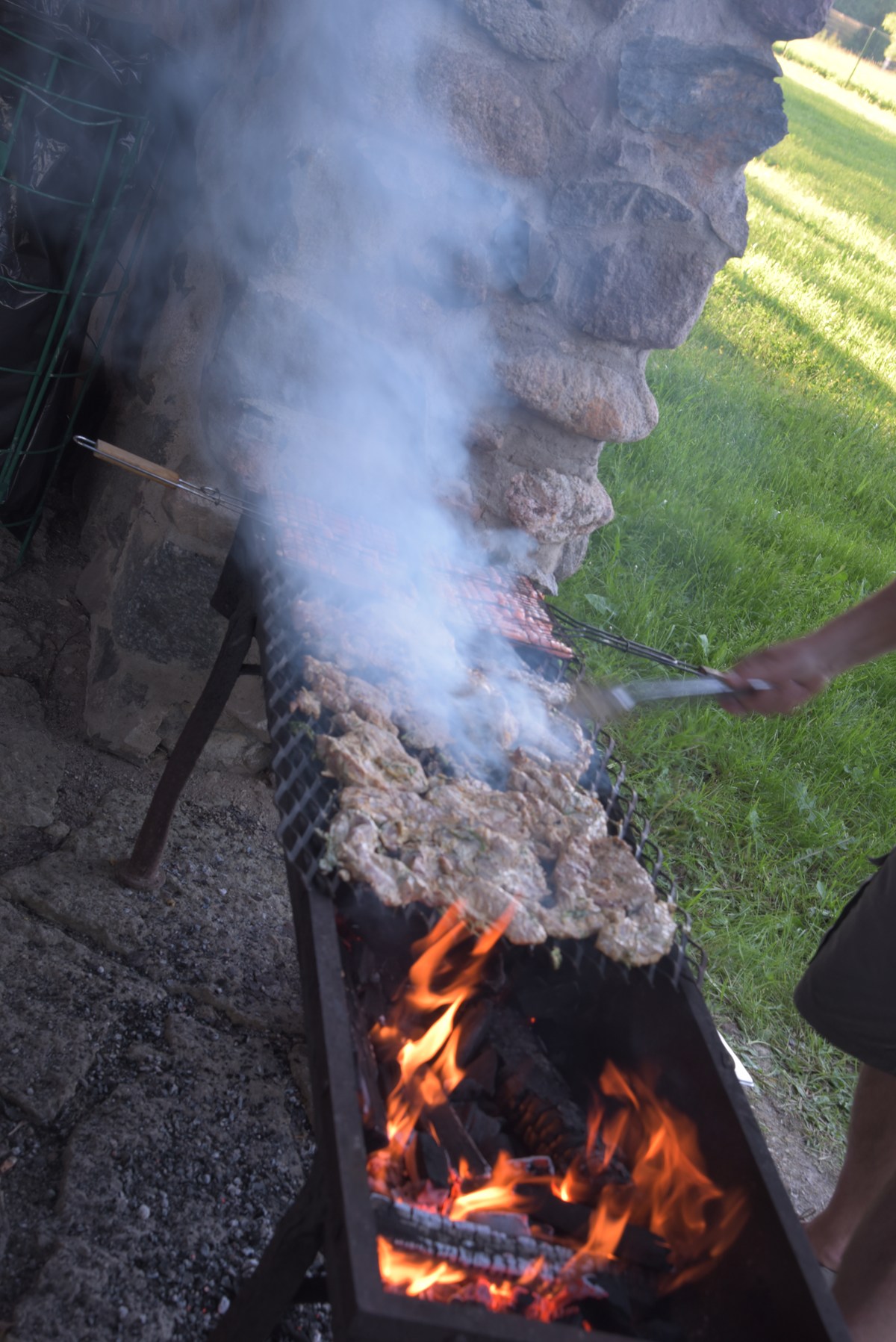 Мангал.  Центр отдыха Тоосиканну. Toosikannu Puhkekeskus.