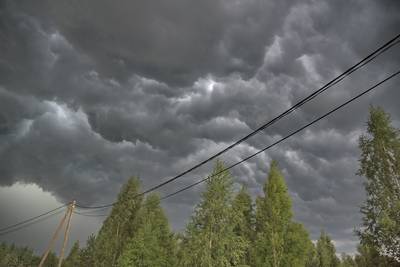 Суровые тучи, Чудское озеро,