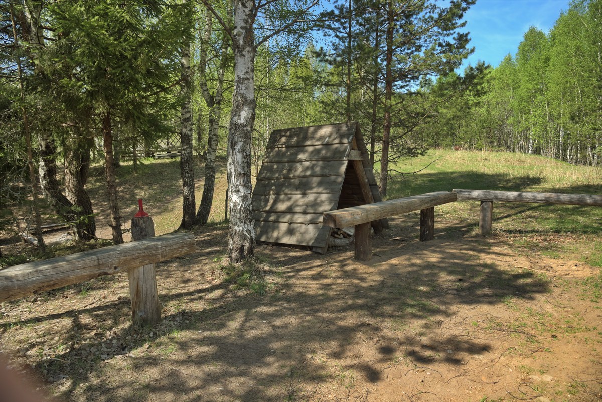  Место для палаток венемяе. 