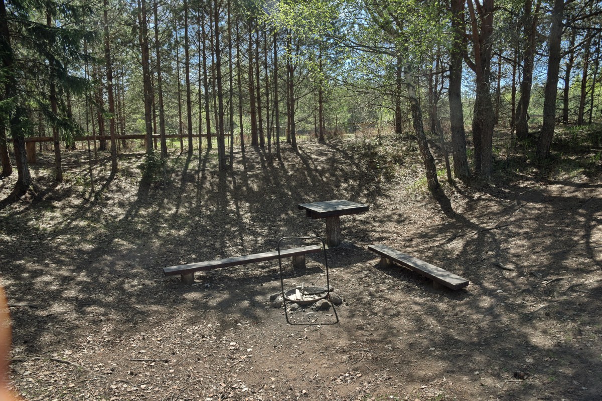  Место для палаток венемяе. 