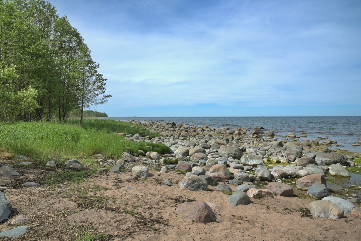 Берег. Место для палаток тситре (Tsitre telkimisala).