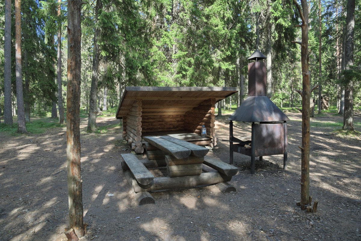  Место для костра Ныммевески, Nõmmeveski lõkkekoht.