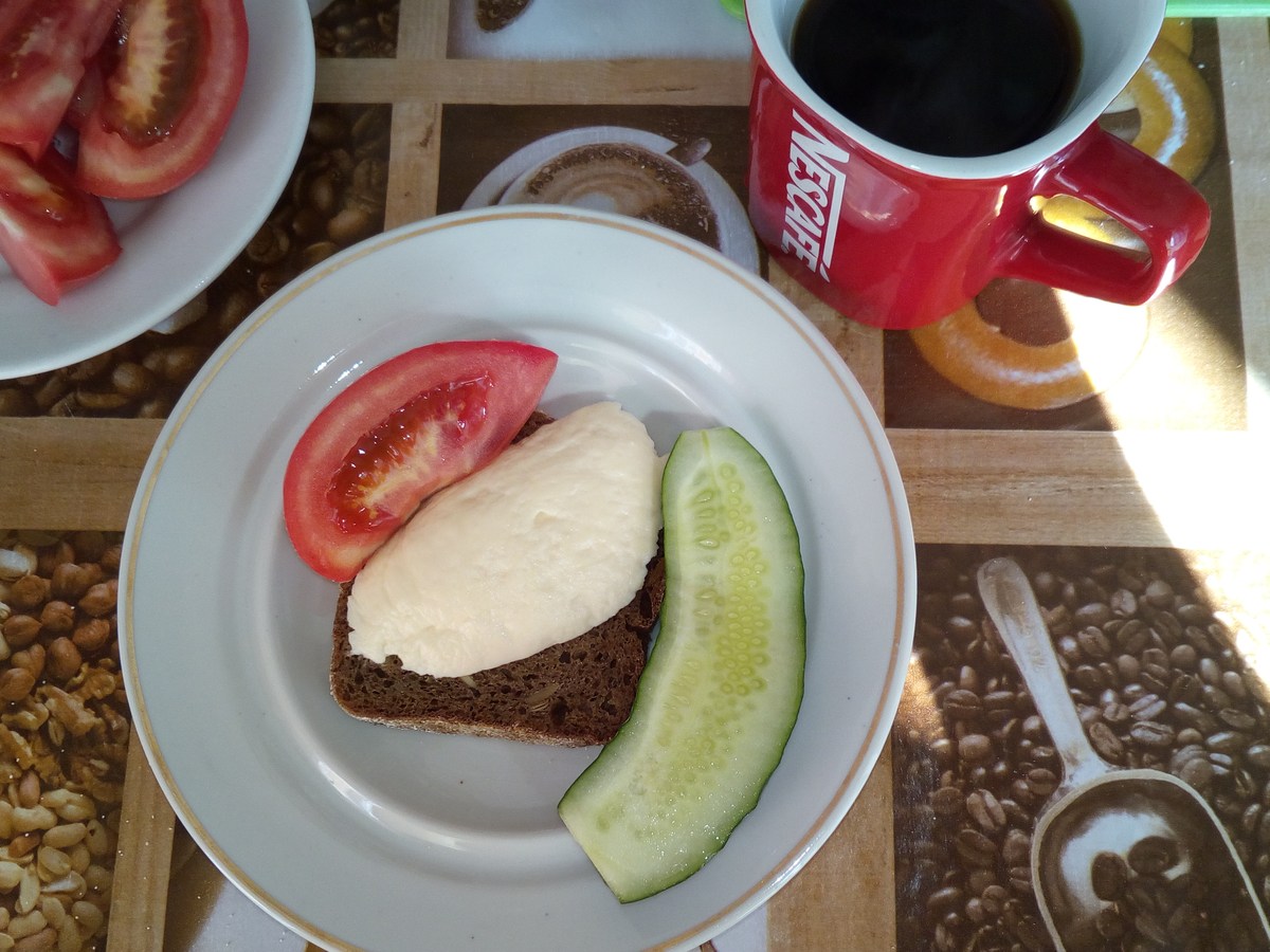 Лёгкий завтрак. Агудзера.