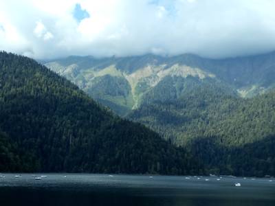 Поездка на озеро Рица, Абхазия.
