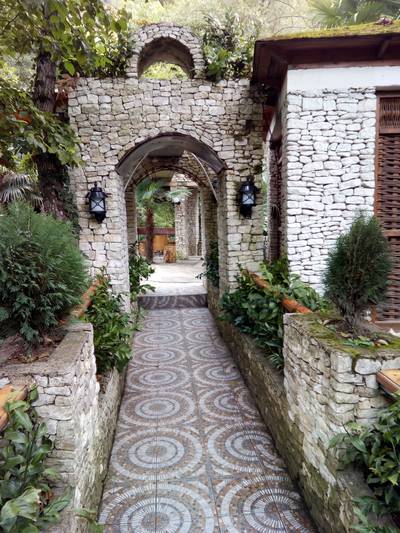 Ресторан Ассир. Абхазия.