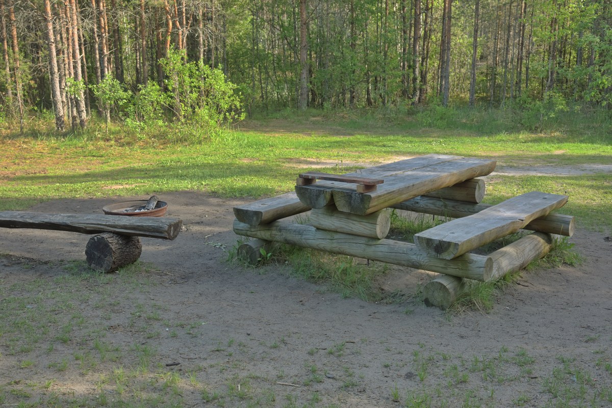  Место для костра Калмеоя.