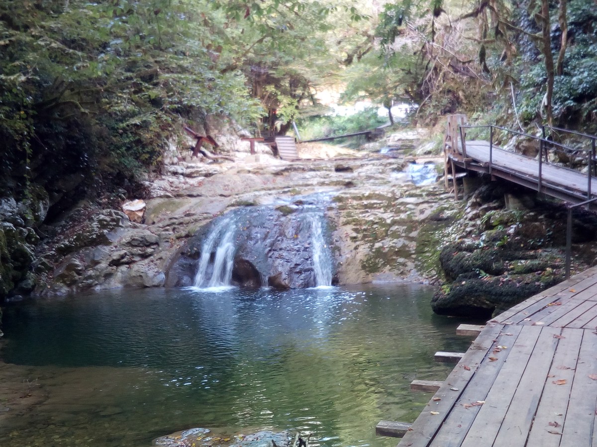  Ольгинские водопады.