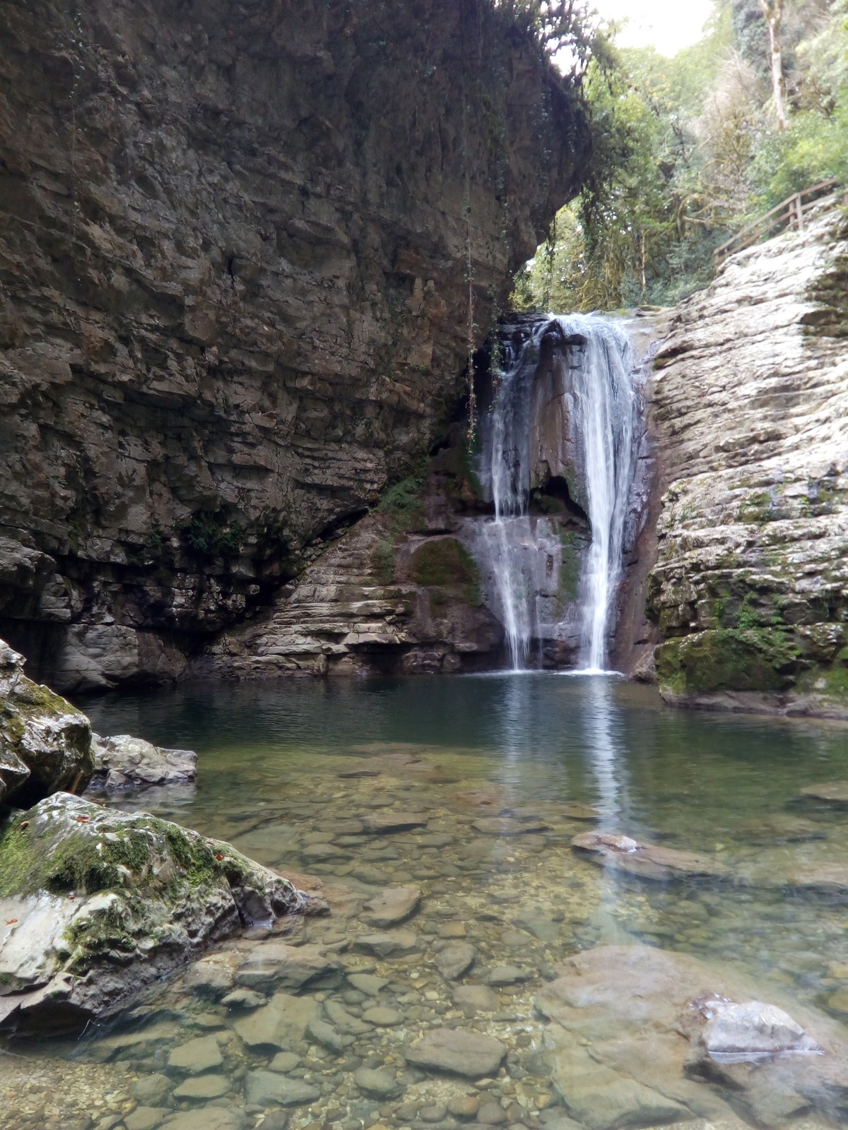  Ольгинские водопады.