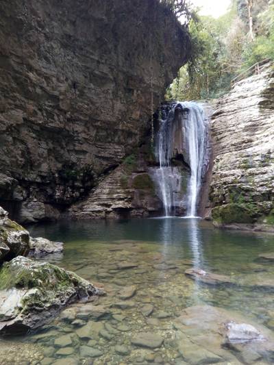 Ольгинские водопады. Абхазия.