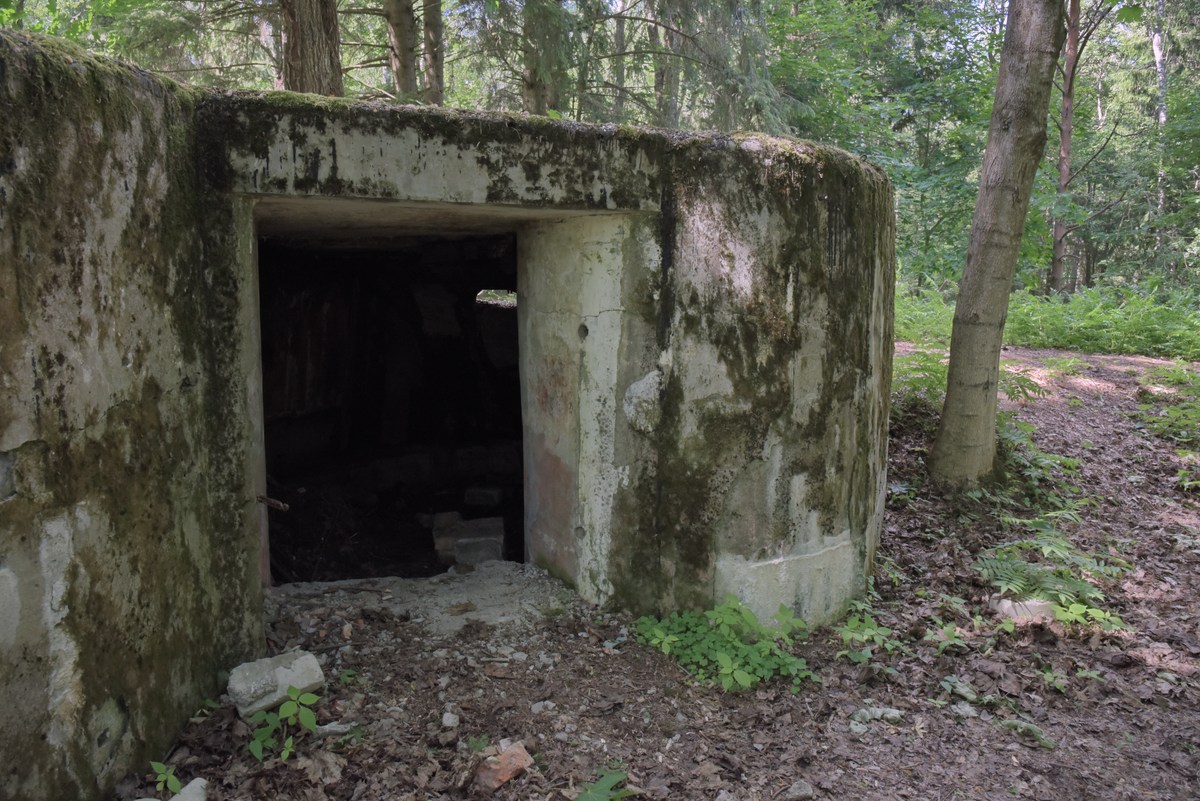 Похоже на место для пушки.  Прогулка по забросам 2.