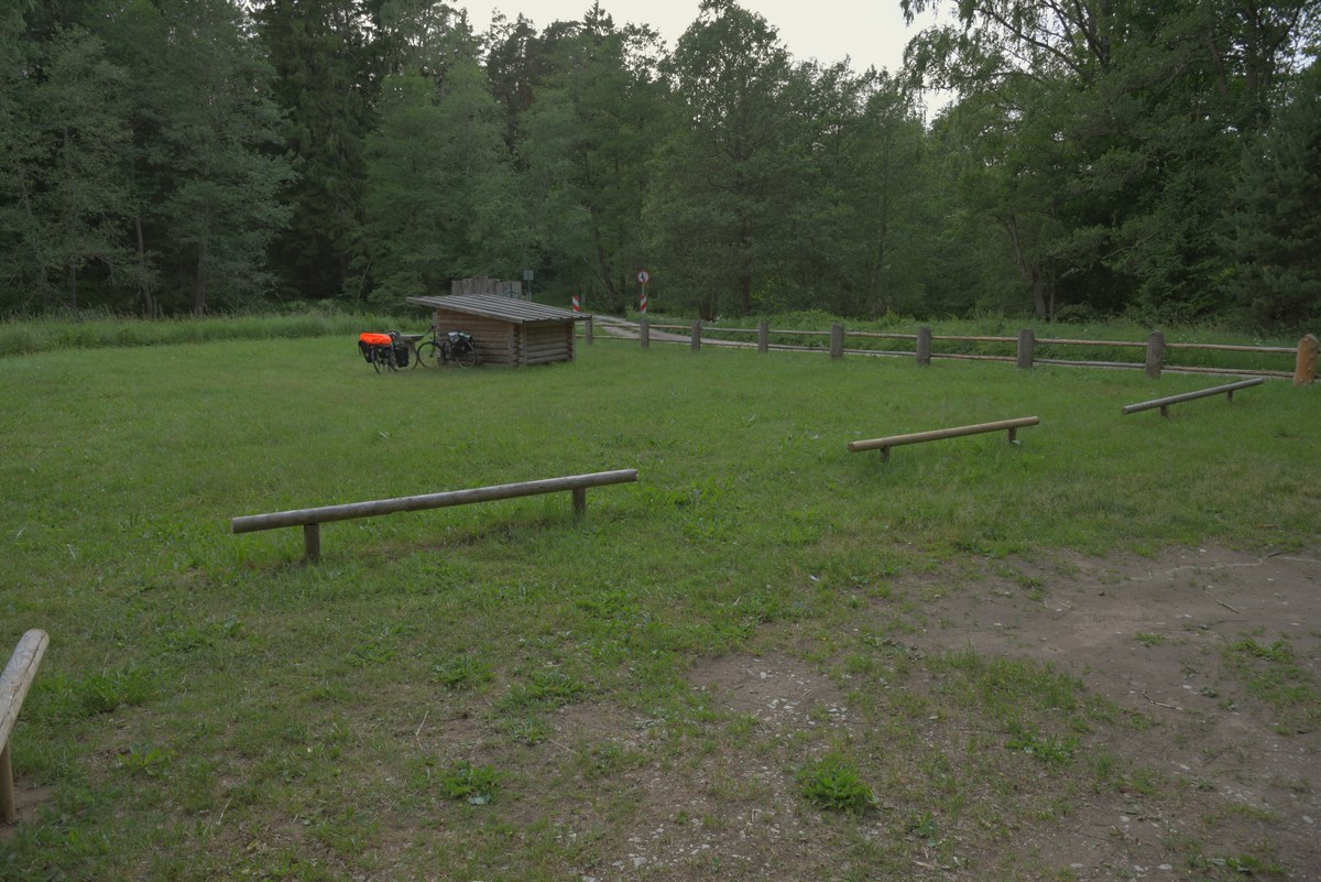  Место для костра Мустоя.