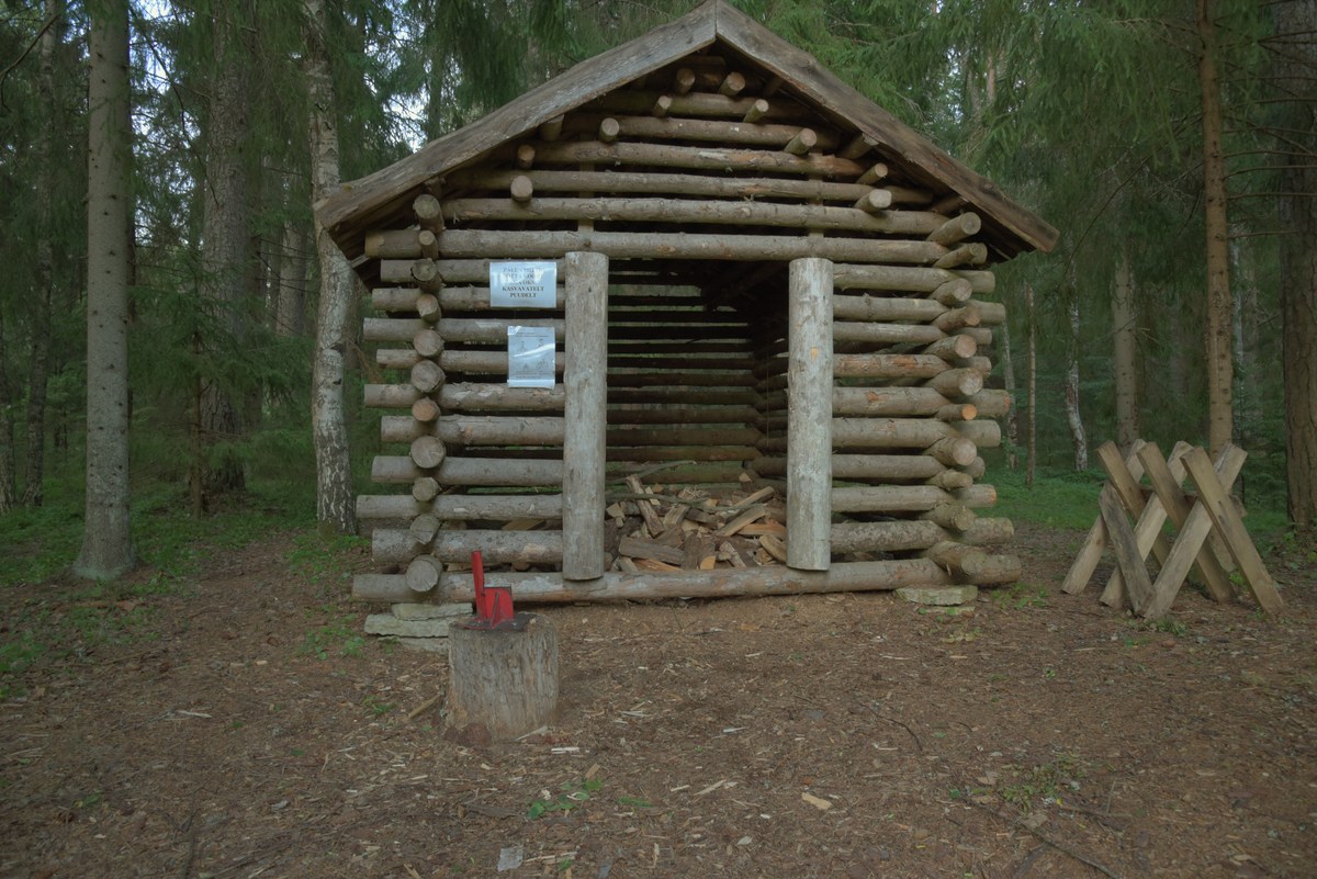  Место для костра Мустоя.