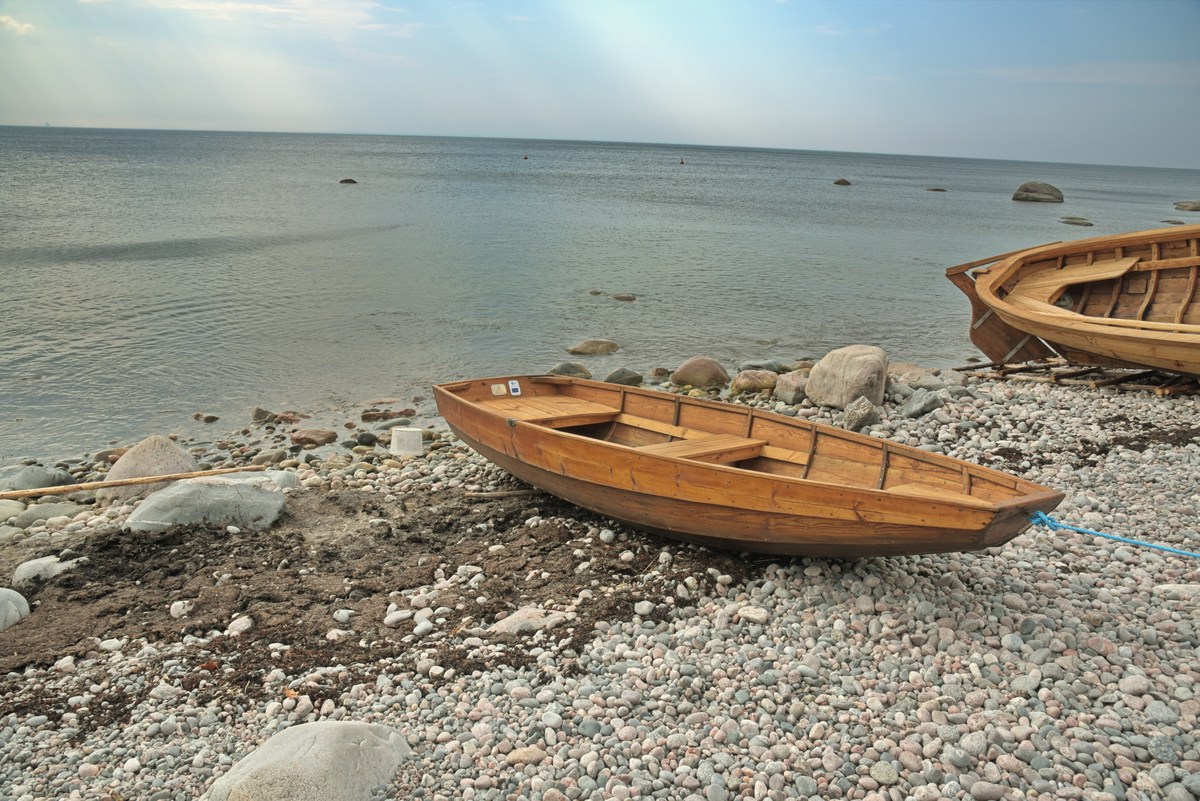 Берег и лодки. Музей на открытом воздухе Виимси, 2.