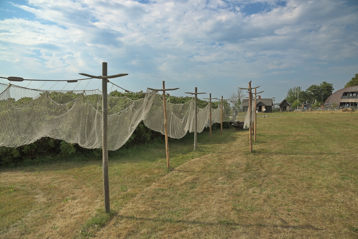 Сушилка для сетей. Музей на открытом воздухе Виимси, 2.