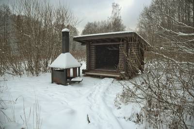 Зимний пикник в Оанду (Oandu telkimisala)
