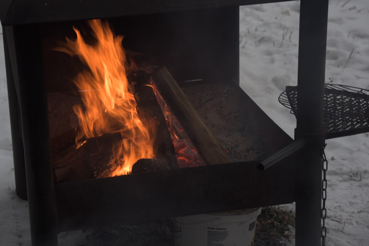  Зимний пикник в Оанду.