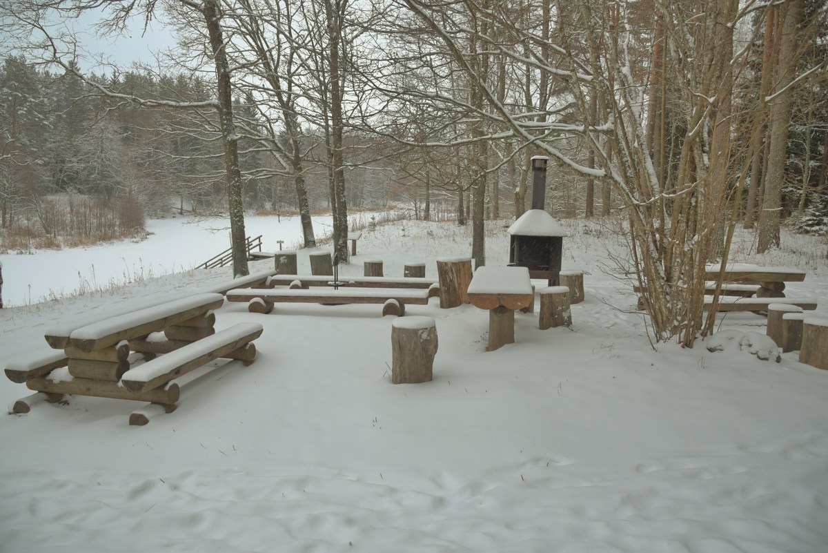  Зимний пикник в Оанду.