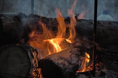 Зимний пикник в Оанду (Oandu telkimisala)