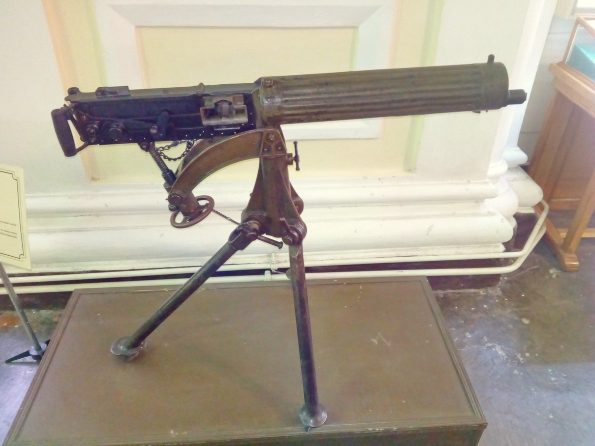 Станковый пулемёт Виккерса обр. 1909г. Музей артиллерии и связи. Вторая мировая.