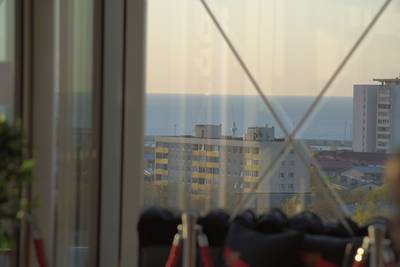 Посещали колесо обозрения на крыше торгового центра T1.