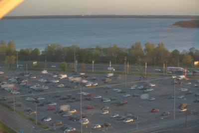 Посещали колесо обозрения на крыше торгового центра T1.