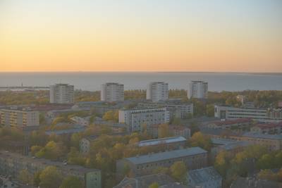 Посещали колесо обозрения на крыше торгового центра T1.