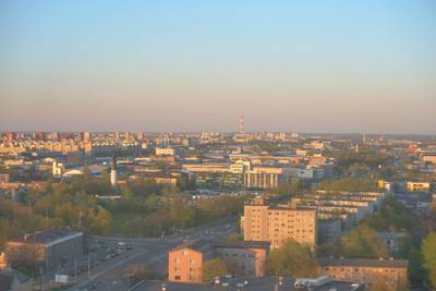 Посещали колесо обозрения на крыше торгового центра T1.