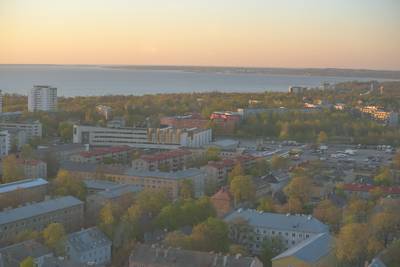 Посещали колесо обозрения на крыше торгового центра T1.