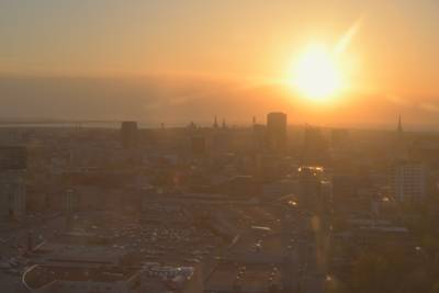 Посещали колесо обозрения на крыше торгового центра T1.