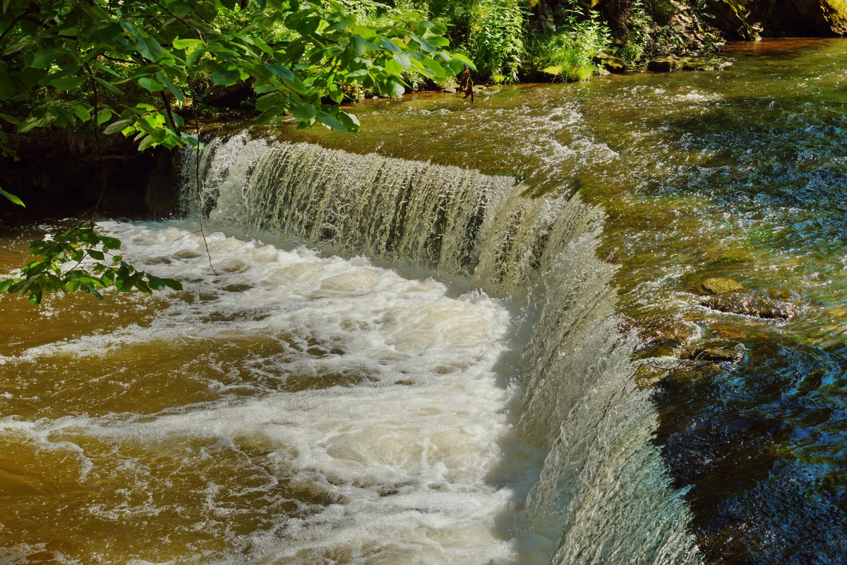 Речной порог. Пикничёк в Ныммевески.