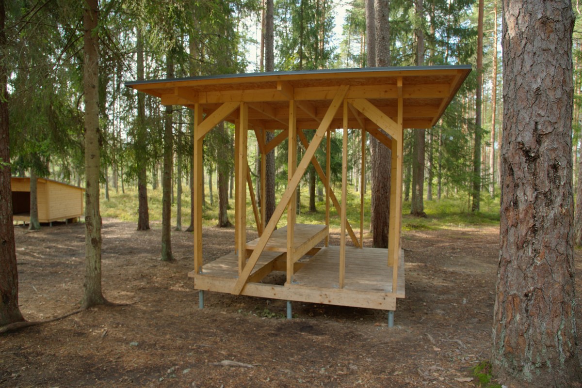  Место для костра паункюла (Paunküla lõkkekoht).