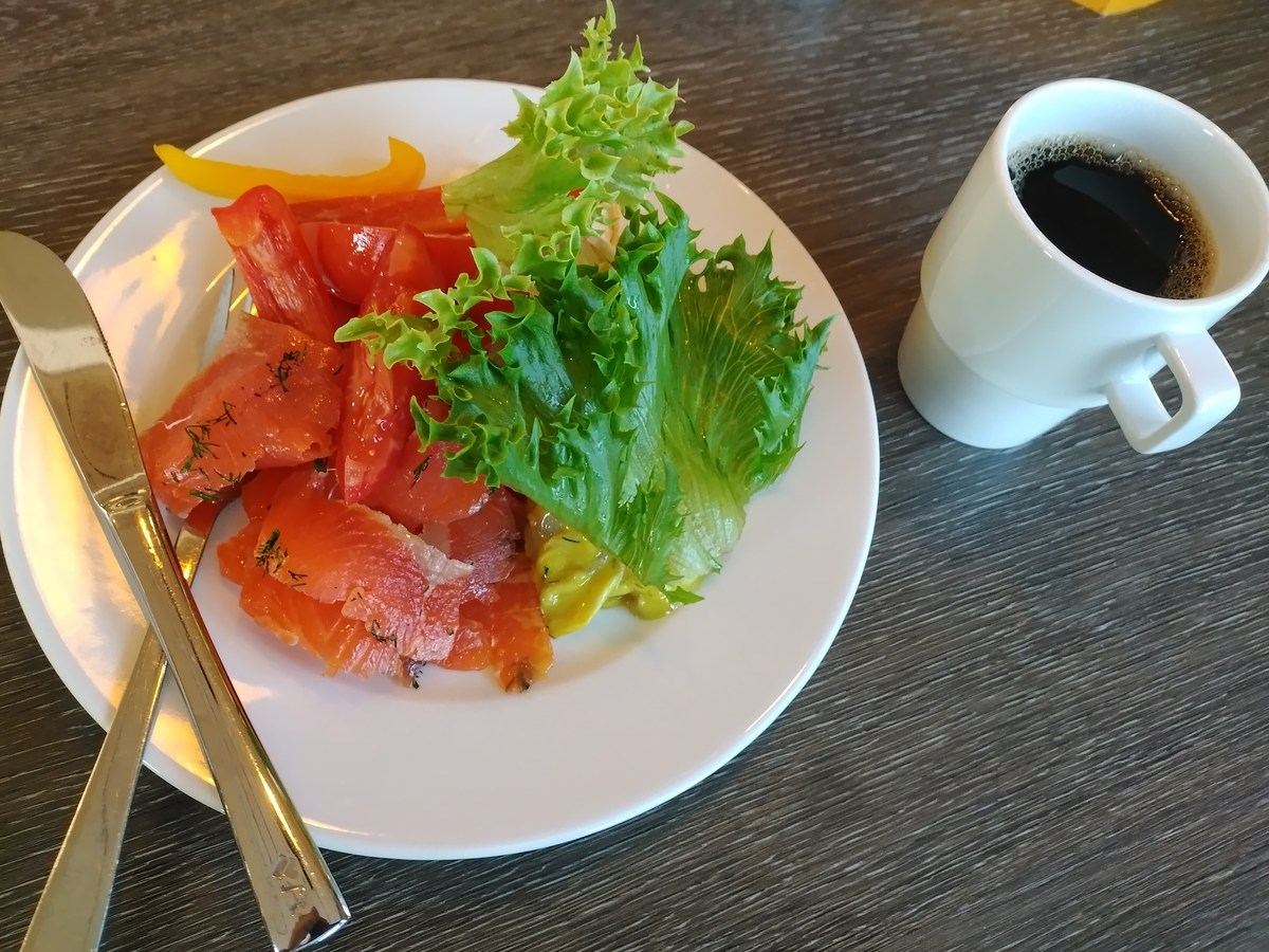 Завтрак на пароме.  Поездка в Финляндию, Хельсинки.