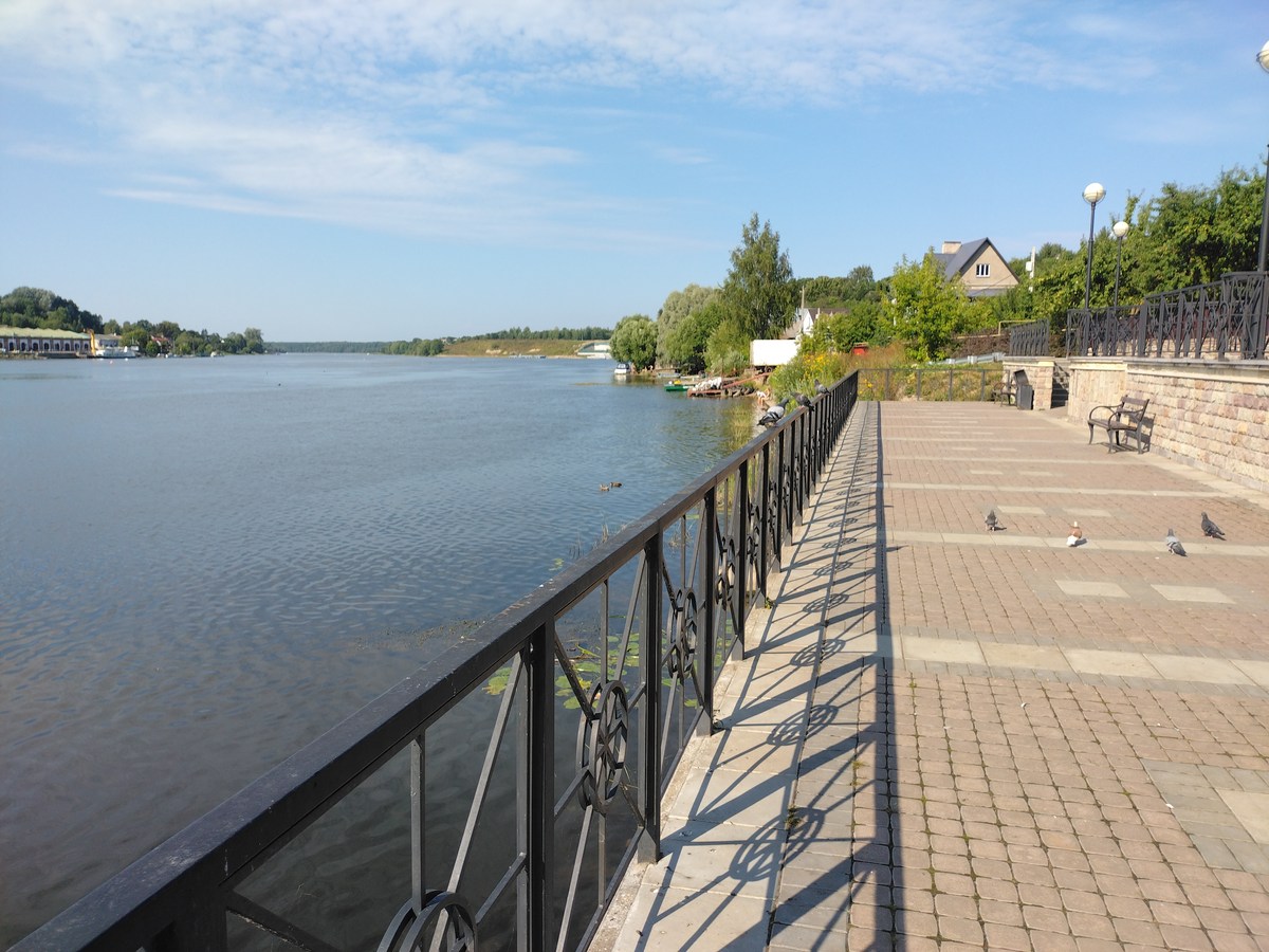  Россия, Ивангород, променад 2022.