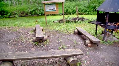 Эстония. Пикниковое место Хирвепарги. Эстония. Пикниковое место Хирвепарги.